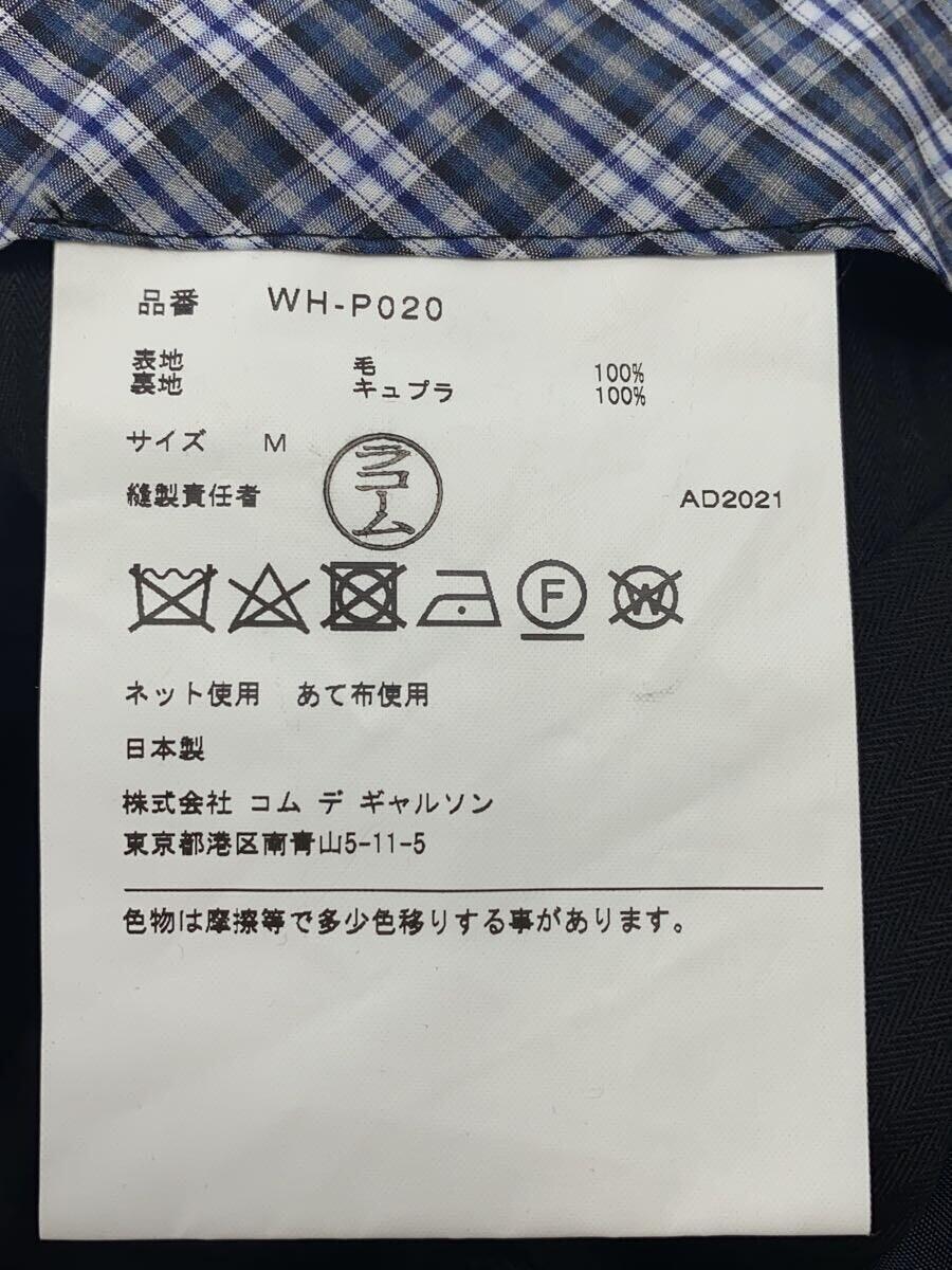 JUNYA WATANABE COMME des GARCONS MAN◆スラックスパンツ/M/ウール/BLK/無地/WH-P020_画像5