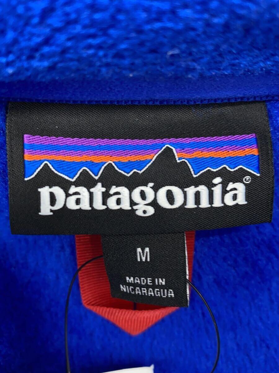 patagonia◆Re-Tool Fleece Jacket/フリースジャケット/M/ポリエステル/BLU/26435_画像3
