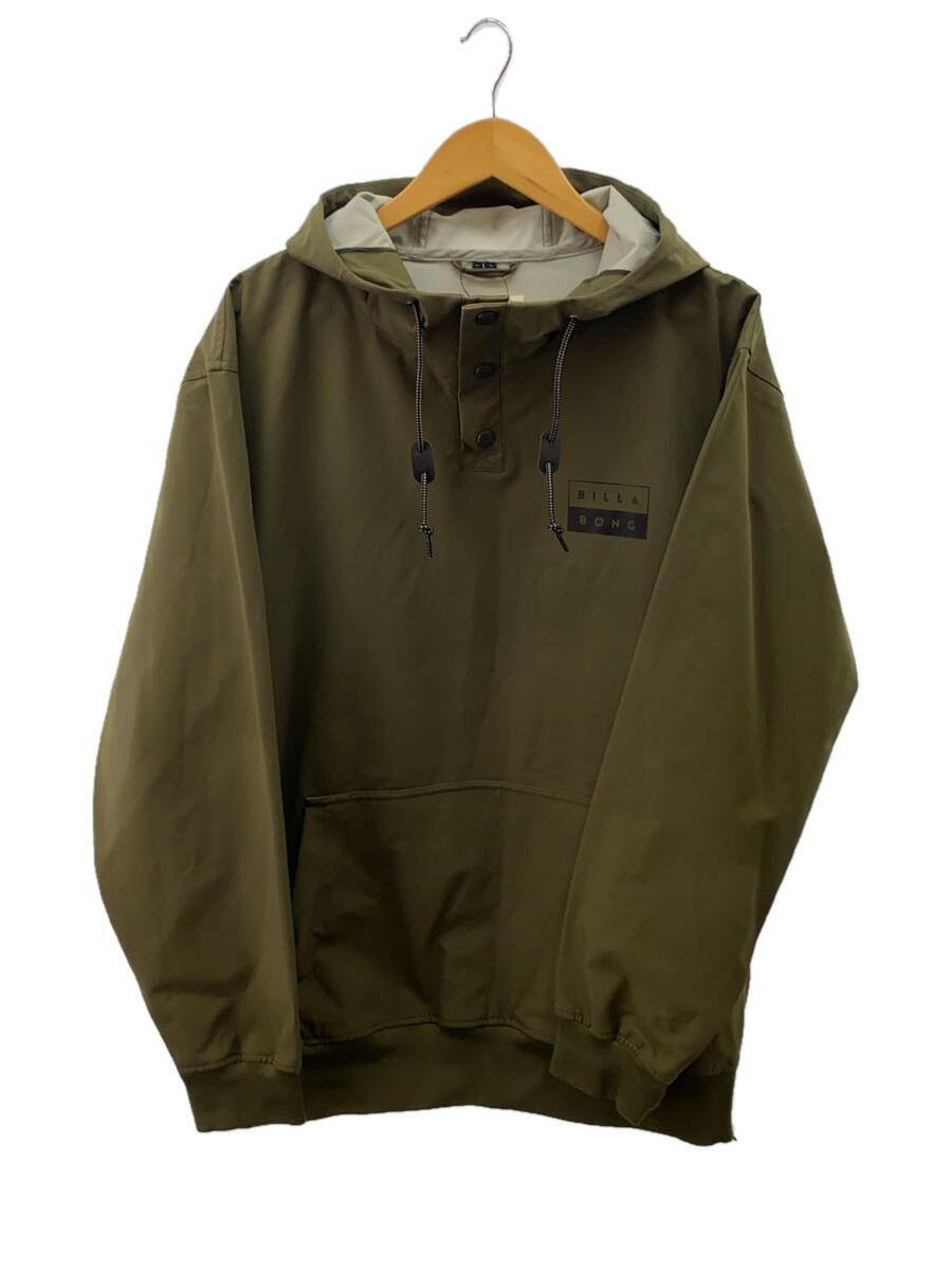 Billabong◆BONDED PARKA/フーデッドプルオーバージャケット/L/ポリエステル/KHK/AJ01M-762の画像1