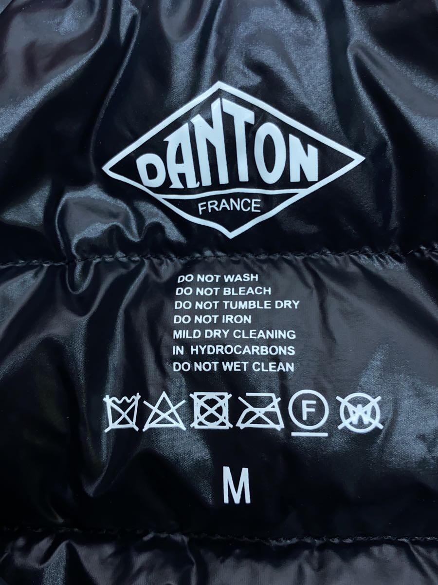 DANTON◆INNER DOWN CREWNECK JACKET/インナーダウンジャケット/M/BLK/DT-A0001_画像3