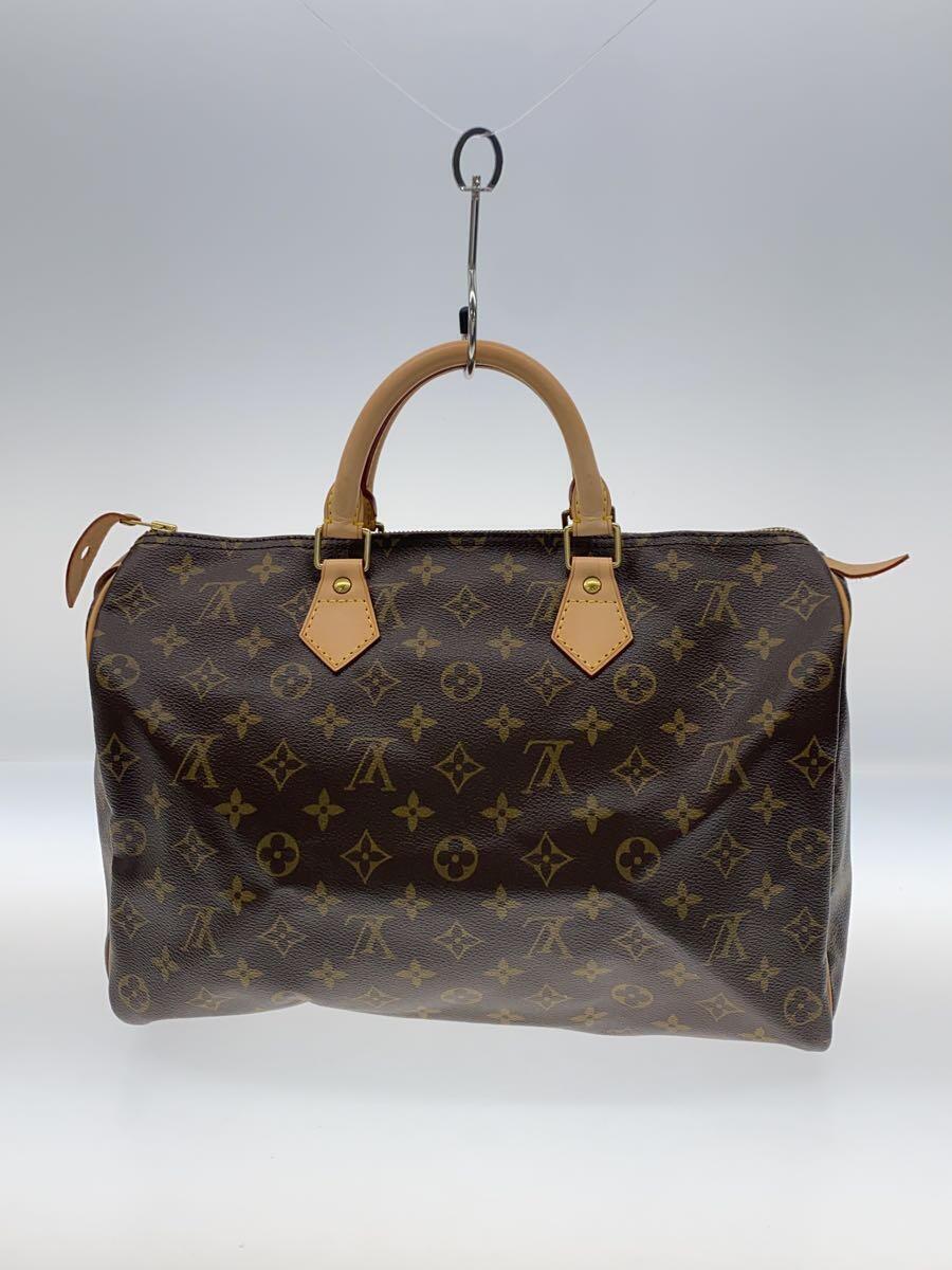 LOUIS VUITTON◆スピーディ35_モノグラム・キャンバス/M41524/ボストンバッグ/PVC/BRW_画像3