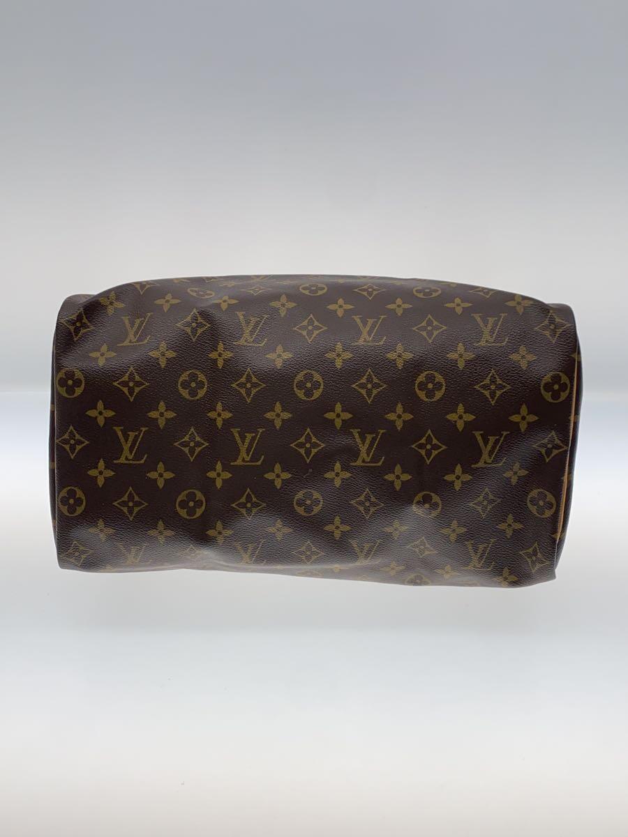 LOUIS VUITTON◆スピーディ35_モノグラム・キャンバス/M41524/ボストンバッグ/PVC/BRW_画像4