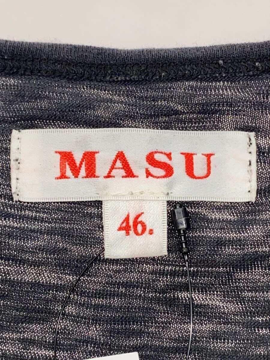 MASU◆23SS/PRINT JACK T-SHIRT BLACK/Tシャツ/44/コットン/BLK_画像3