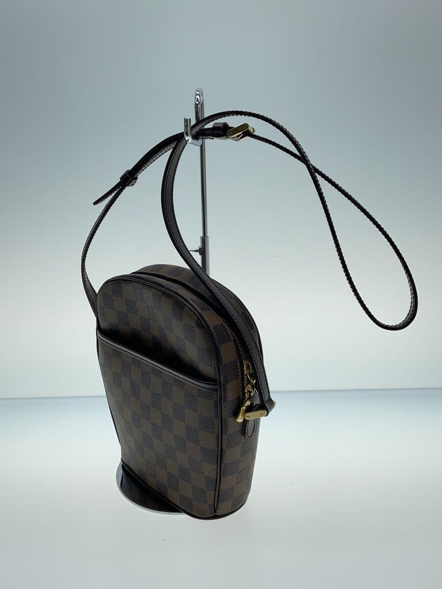 LOUIS VUITTON◆イパネマPM_ダミエ・エベヌ_BRW/PVC/BRW_画像2