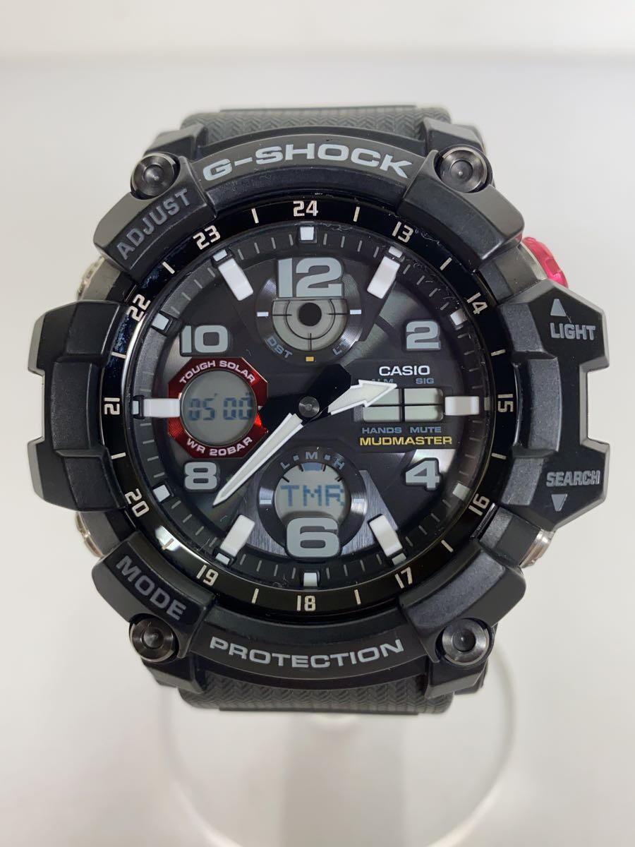 CASIO◆ソーラー腕時計・G-SHOCK/デジタル/BLK/BLK_画像1