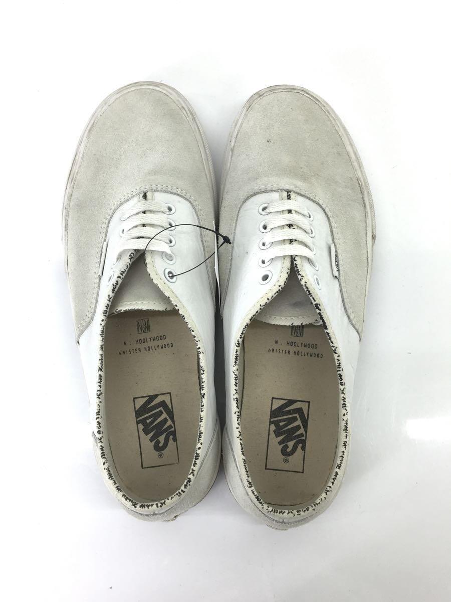 VANS◆16SS/Authentic/sneakers/ローカットスニーカー/27cm/WHT/スウェード/V44CL NH_画像3