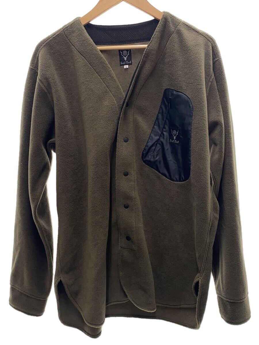 South2 West8(S2W8)◆SCOUTING SHIRT-POLY FLEECE/フリースジャケット/S/ポリエステル/KHK/NS829_画像1