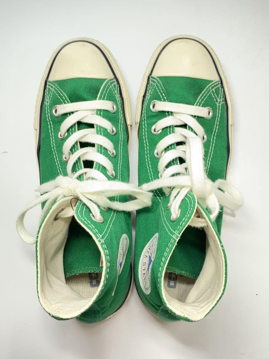 CONVERSE◆ALL STAR/US COLORS HI/ハイカットスニーカー/24.5cm/グリーン/キャンバス/1SC935/_画像3