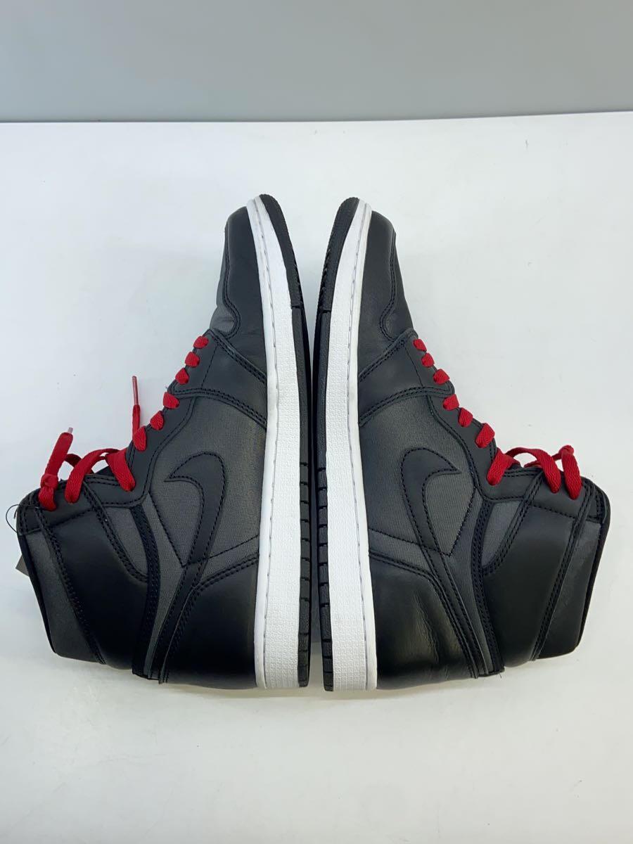 NIKE◆AIR JORDAN 1 RETRO HIGH OG/エアジョーダン1 レトロ/ブラック/555088-060/2_画像9