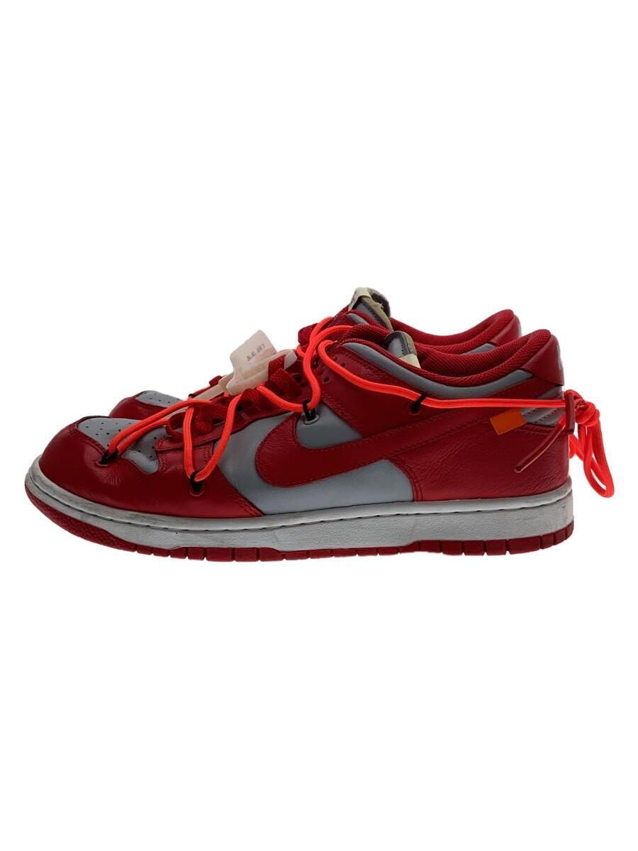 NIKE◆DUNK LOW UNIVERSITY/ダンク ロー ユニバーシティ/レッド/CT0856-600/28cm/RE_画像1