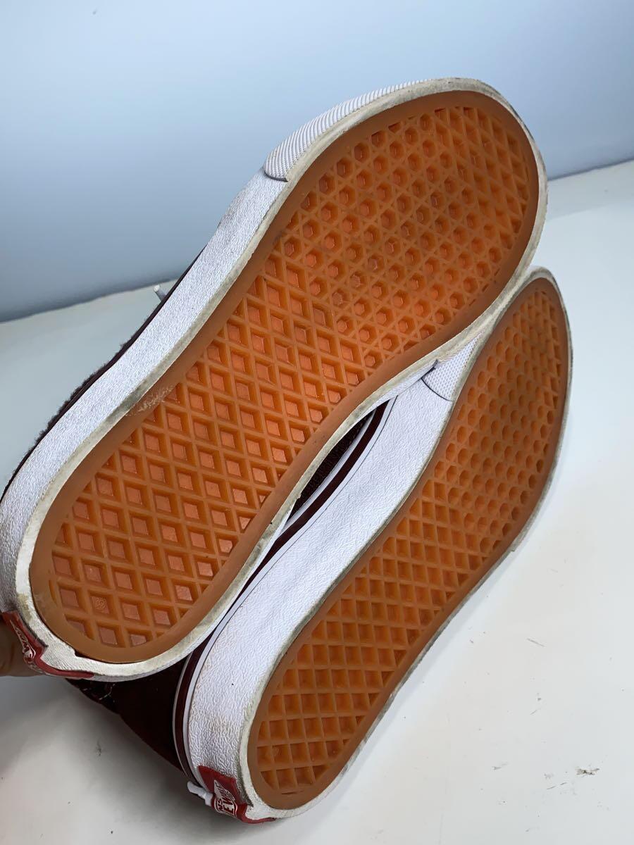 VANS◆ハイカットスニーカー/23cm/BRW/スウェード/V38CF_画像4