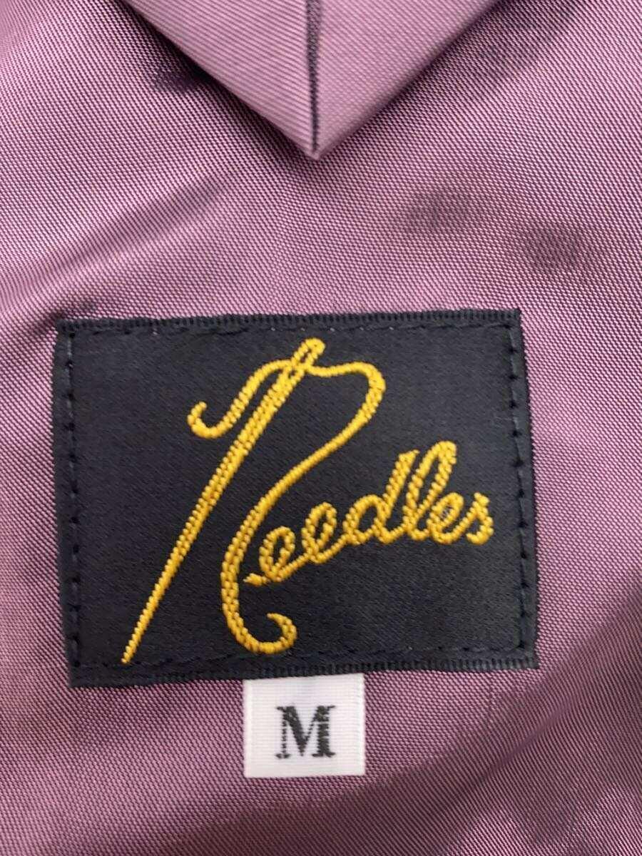 Needles◆ペイズリーテーラードジャケット/テーラードジャケット/M/コットン/BLK/総柄/MR095_画像3