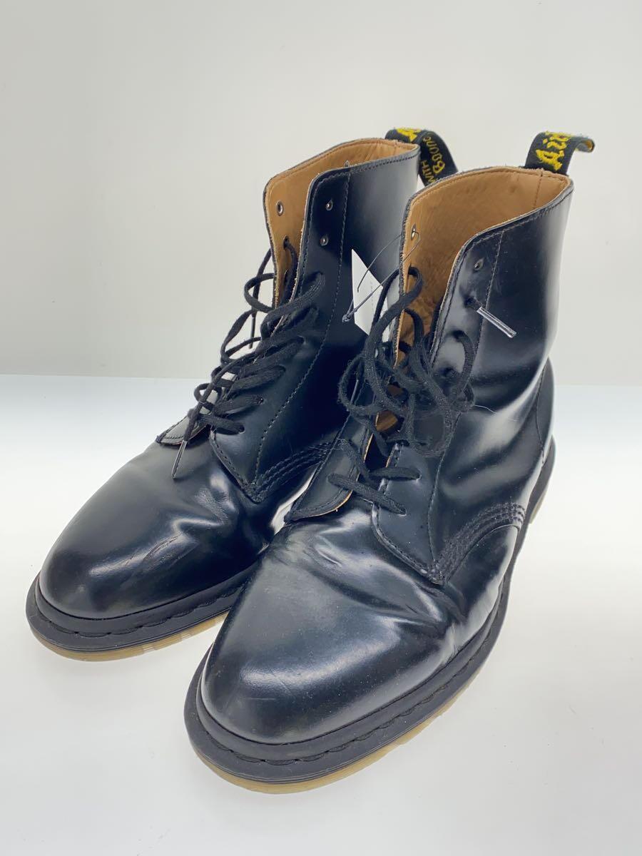 Dr.Martens◆レースアップブーツ/UK8/BLK/レザー_画像2