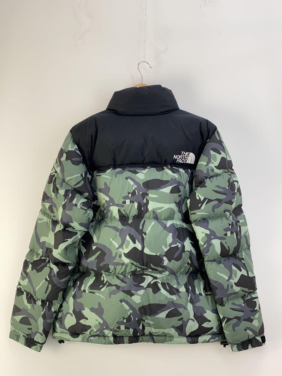 THE NORTH FACE◆NOVELTY NUPTSE JACKET_ノベルティーヌプシジャケット/XL/ナイロン/GRN/カモフラ_画像2