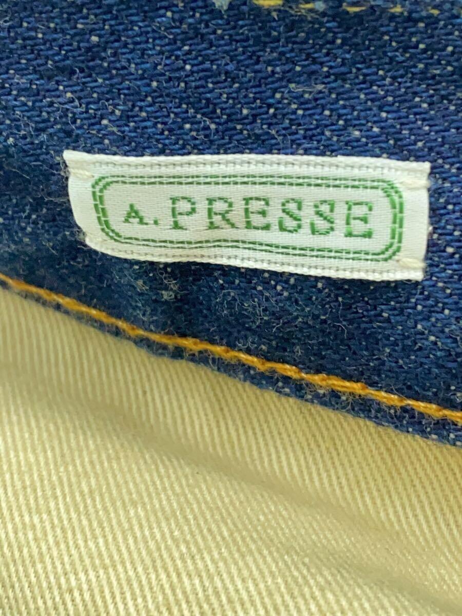 A.PRESSE◆24SS/Washed Denim Pants E/ストレートパンツ/30/デニム/IDG/24SAP-04-08H_画像4