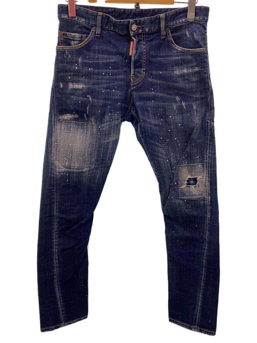 DSQUARED2◆UNDER PATCH WASH SEXY TWIST JEAN/46/IDG/S74LB0596 S30342//_画像1