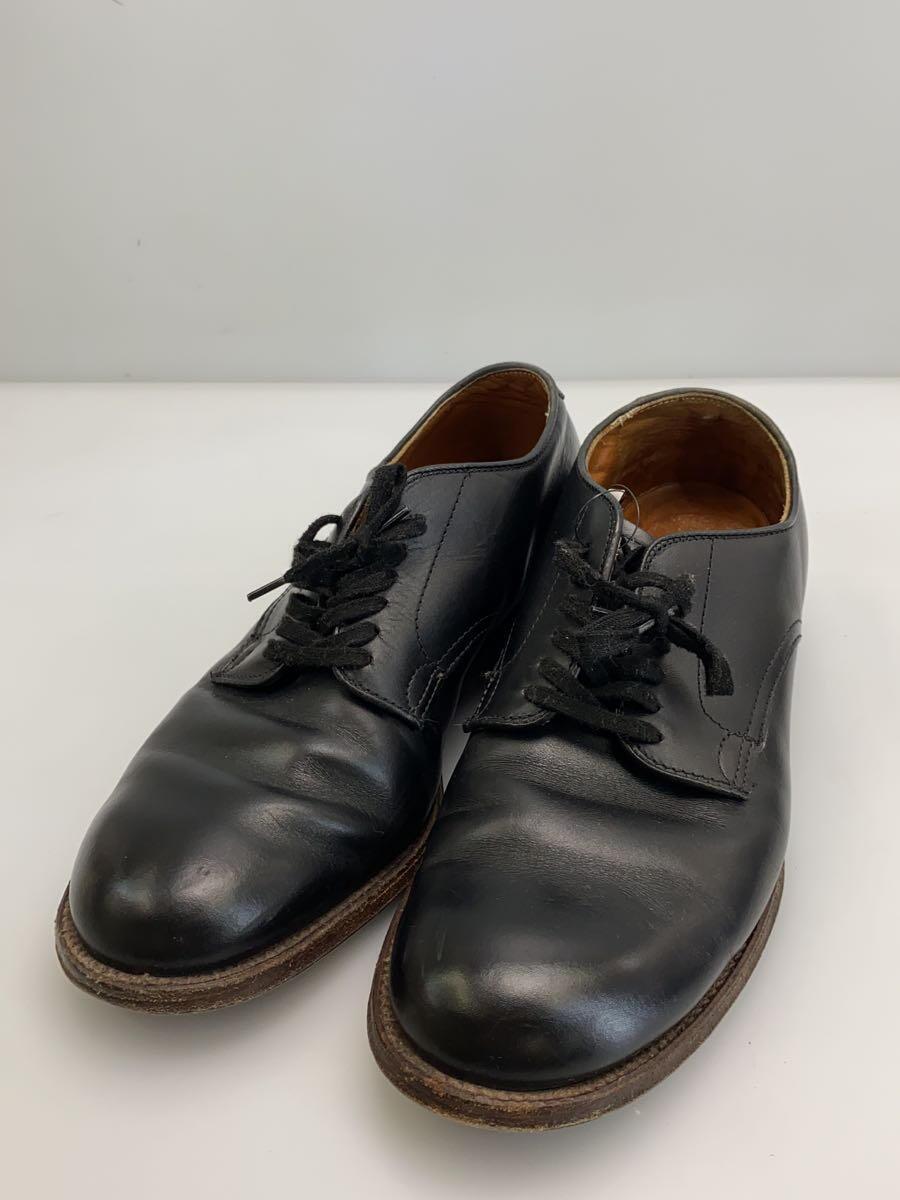 Alden◆MILITARY PLAIN TOE/ドレスシューズ/UK9.5/BLK/53711_画像2