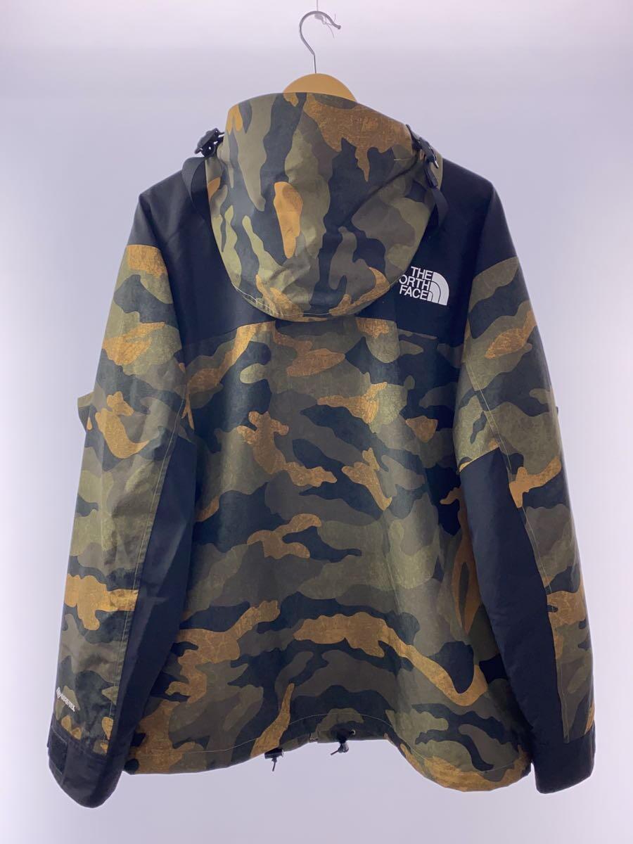 THE NORTH FACE◆MOUNTAIN JACKET/GORE-Tマウンテンパーカ/XL/ゴアテックス/GRN/カモフラ/NF0A3XEJ//_画像2