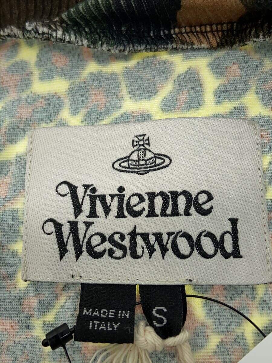 Vivienne Westwood◆長袖カットソー/S/レーヨン/マルチカラー/アニマル/タグ付//_画像3