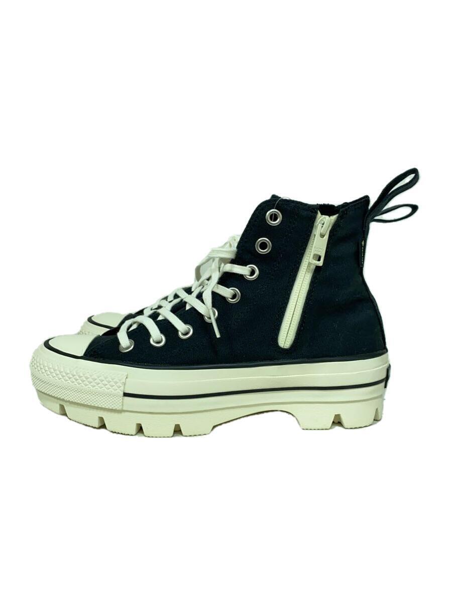 CONVERSE◆ハイカットスニーカー/24.5cm/BLK/31306220//_画像1