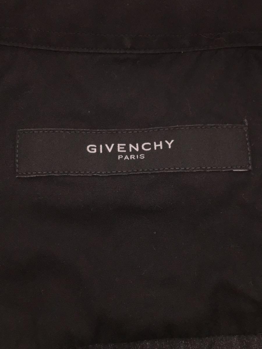 GIVENCHY◆ジバンシィ/長袖シャツ/-/コットン/BLK/無地/14F 6200 300//_画像3