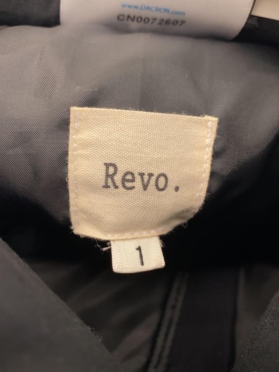 Revo.◆ダウンジャケット/1/ポリエステル/BLK/モンスターパーカー//_画像3