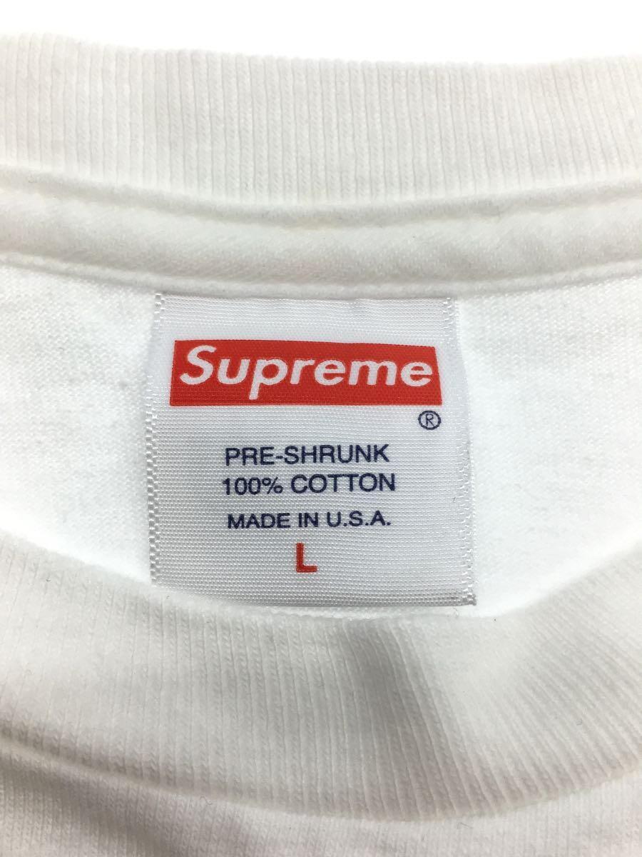 Supreme◆Tシャツ/L/コットン/WHT/20AW/NUOVA YORK Tee//_画像3