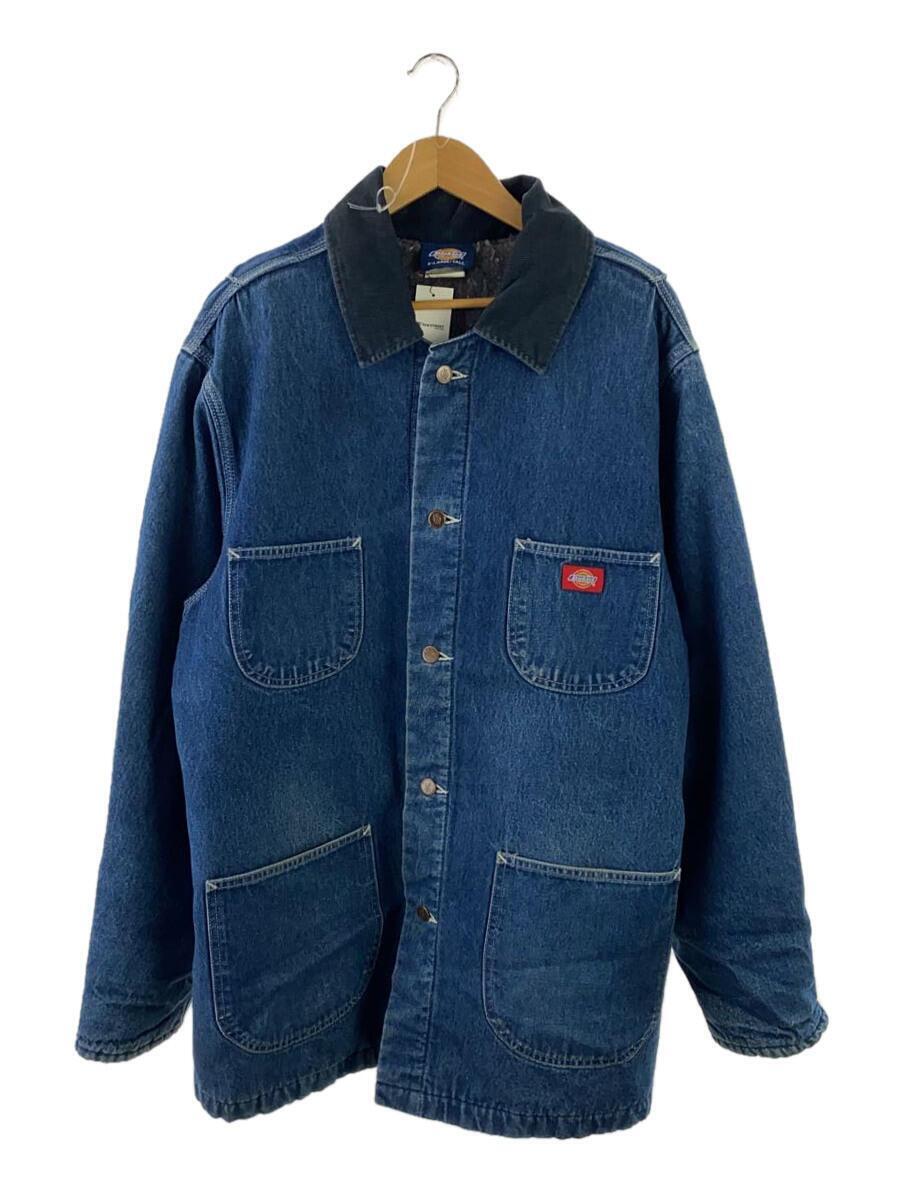 DICKIES◆カバーオール/XL/コットン/ブルー/80s/デニムカバーオール