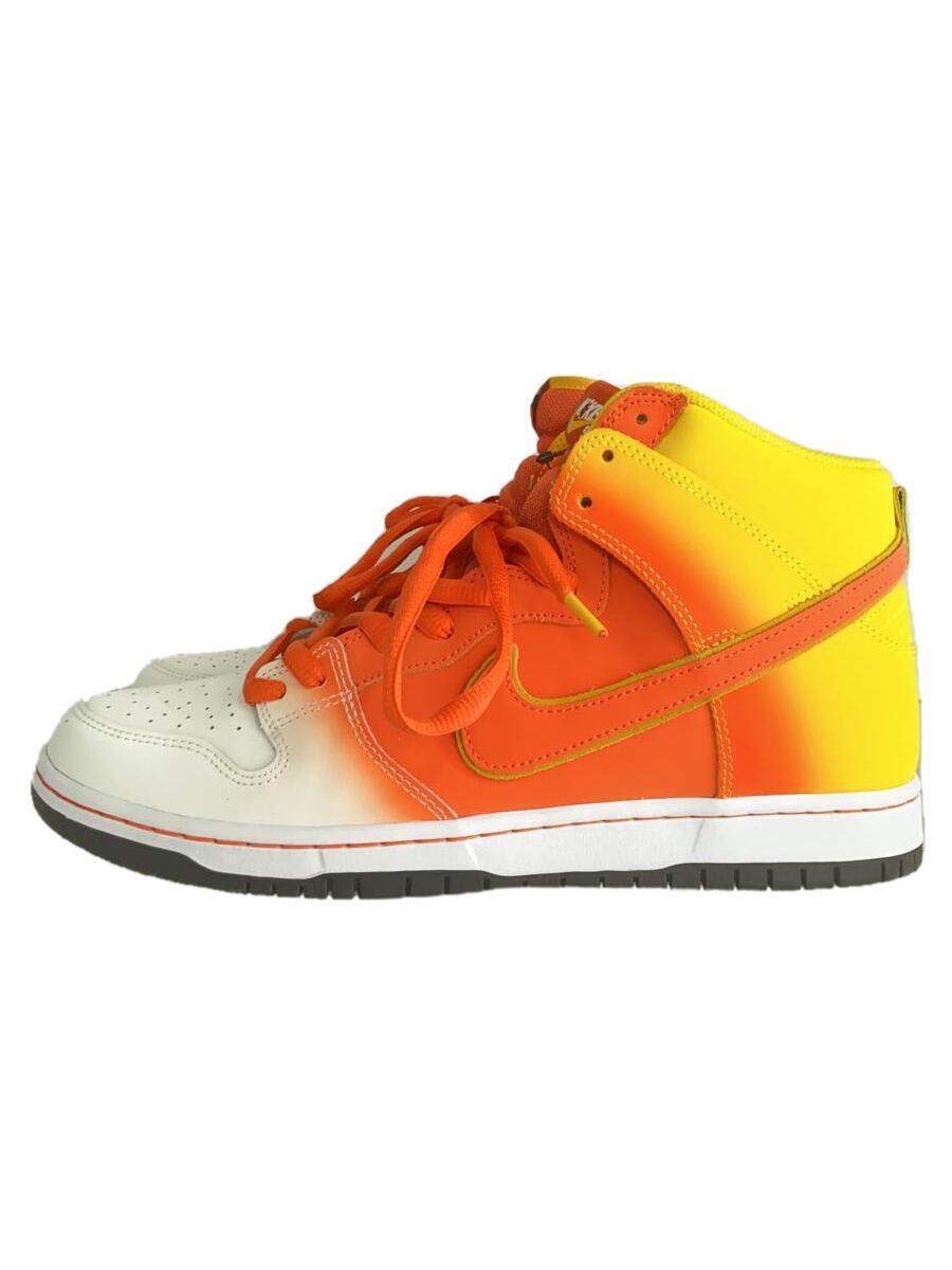 NIKE◆SB DUNK HIGH PRO_スケートボーディング ダンク ハイ プロ/28.5cm/ORN_画像1