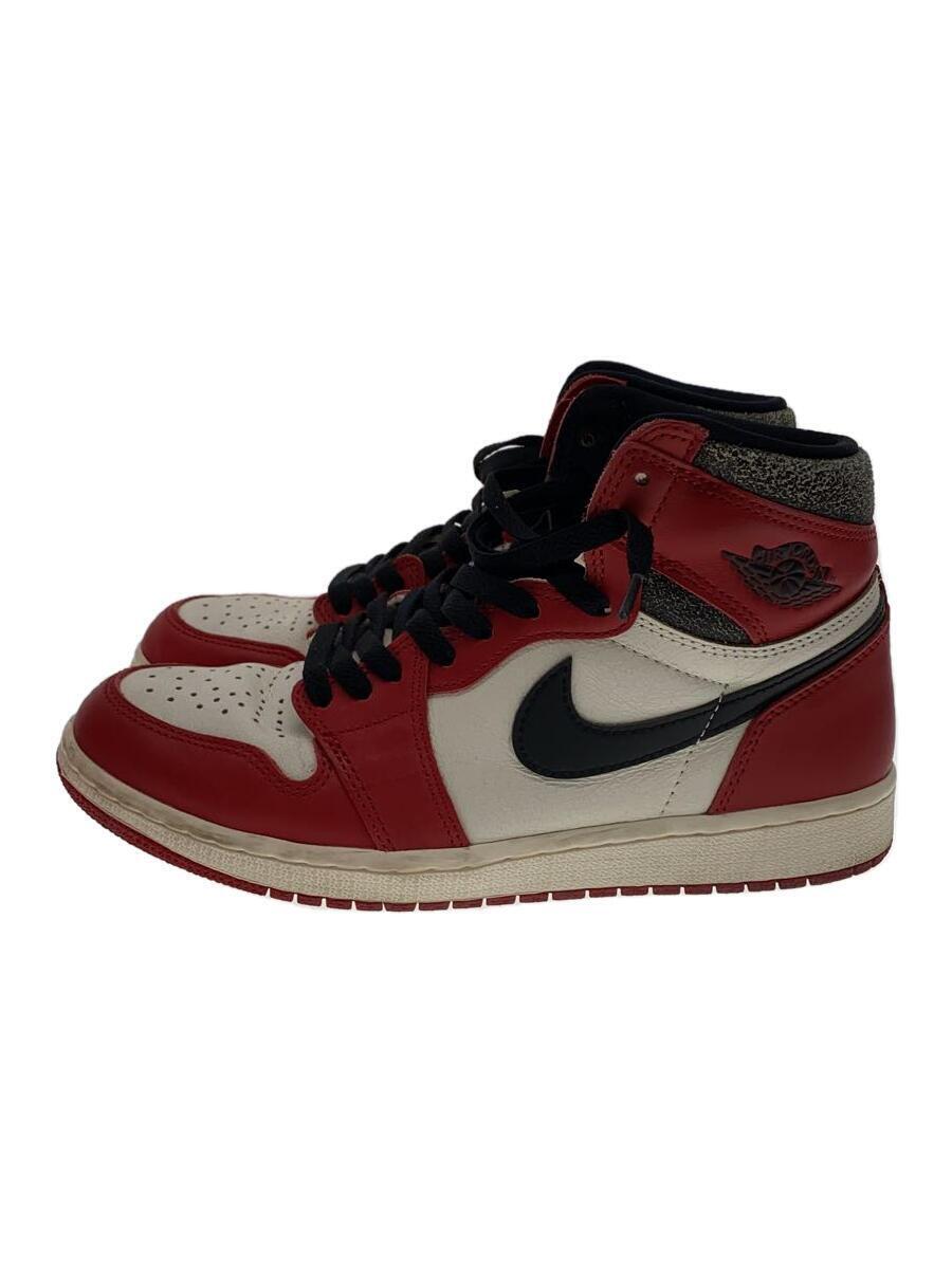 NIKE◆AIR JORDAN 1 RETRO HIGH OG_エアジョーダン 1 レトロ ハイ OG/26.5cm/RED_画像1