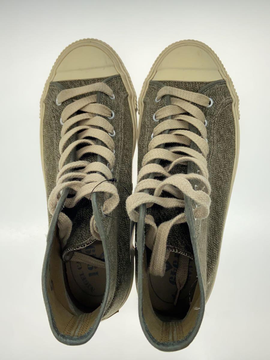 Nigel Cabourn◆ARMY TRAINERS/ハイカットスニーカー/7 1/2/KHK_画像3