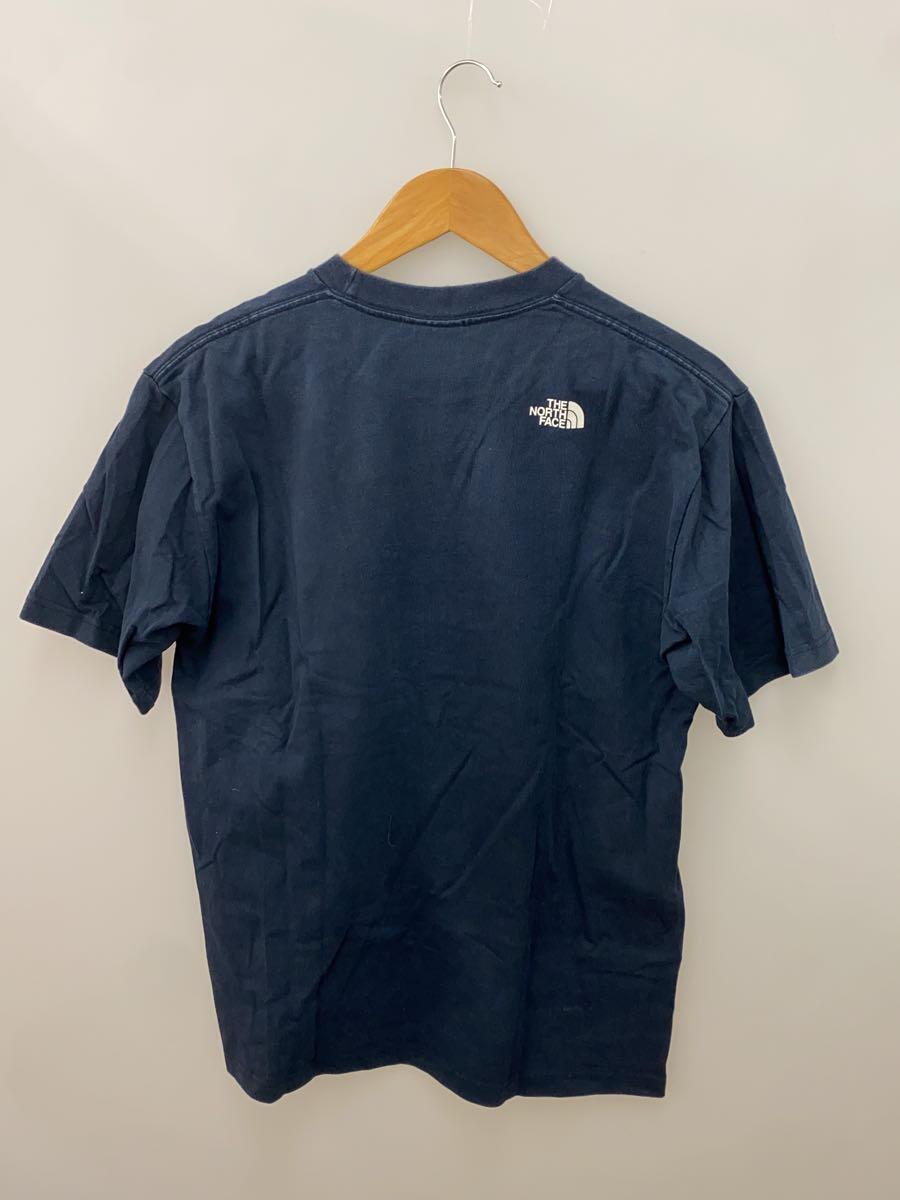 THE NORTH FACE◆S/S SMALL SQUARE LOGO TEE_ショートスリーブ スモール スクエア ロゴ ティー/M/コットン_画像2