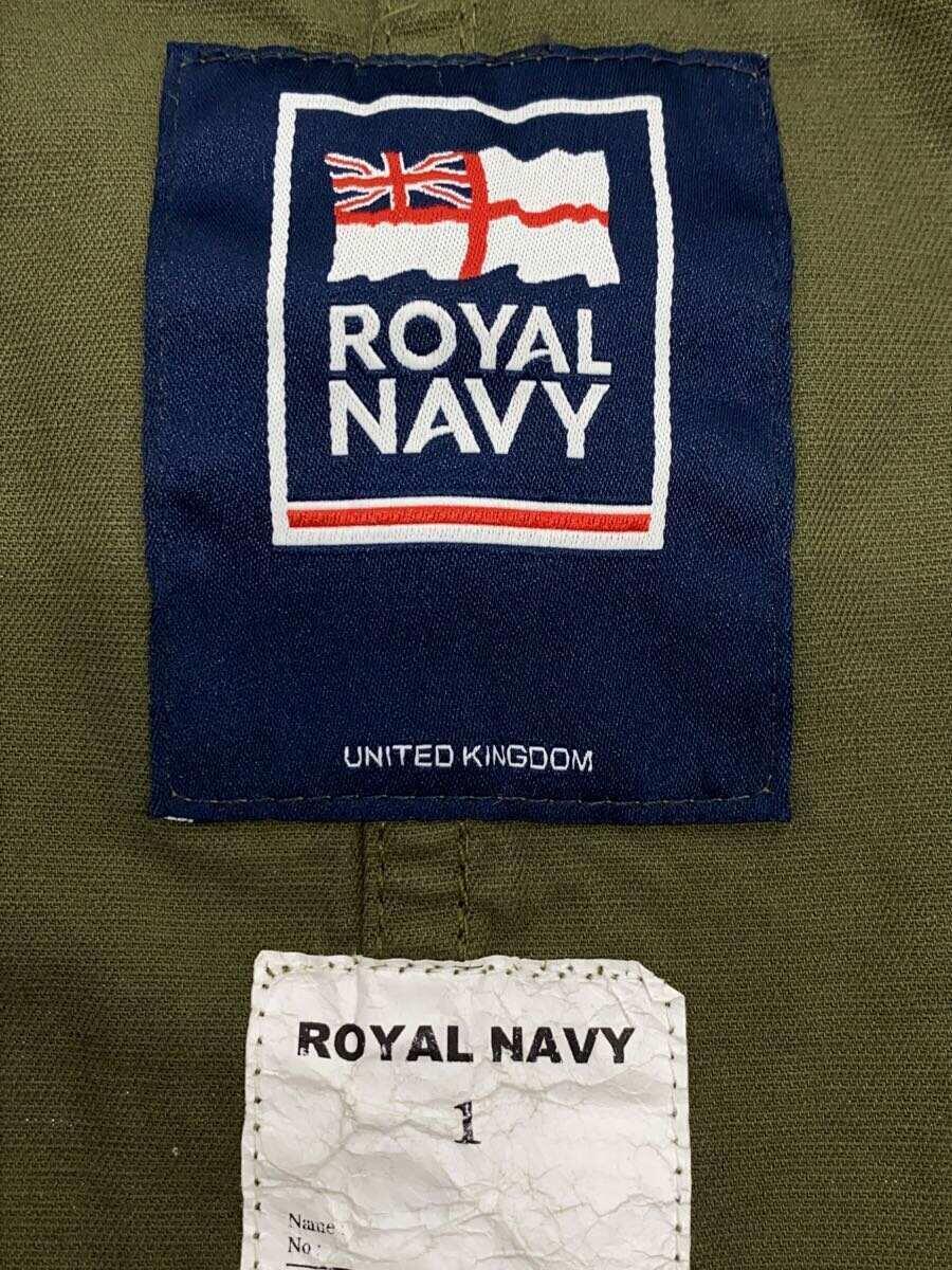 ROYAL NAVY◆コート/1/コットン/GRN_画像3