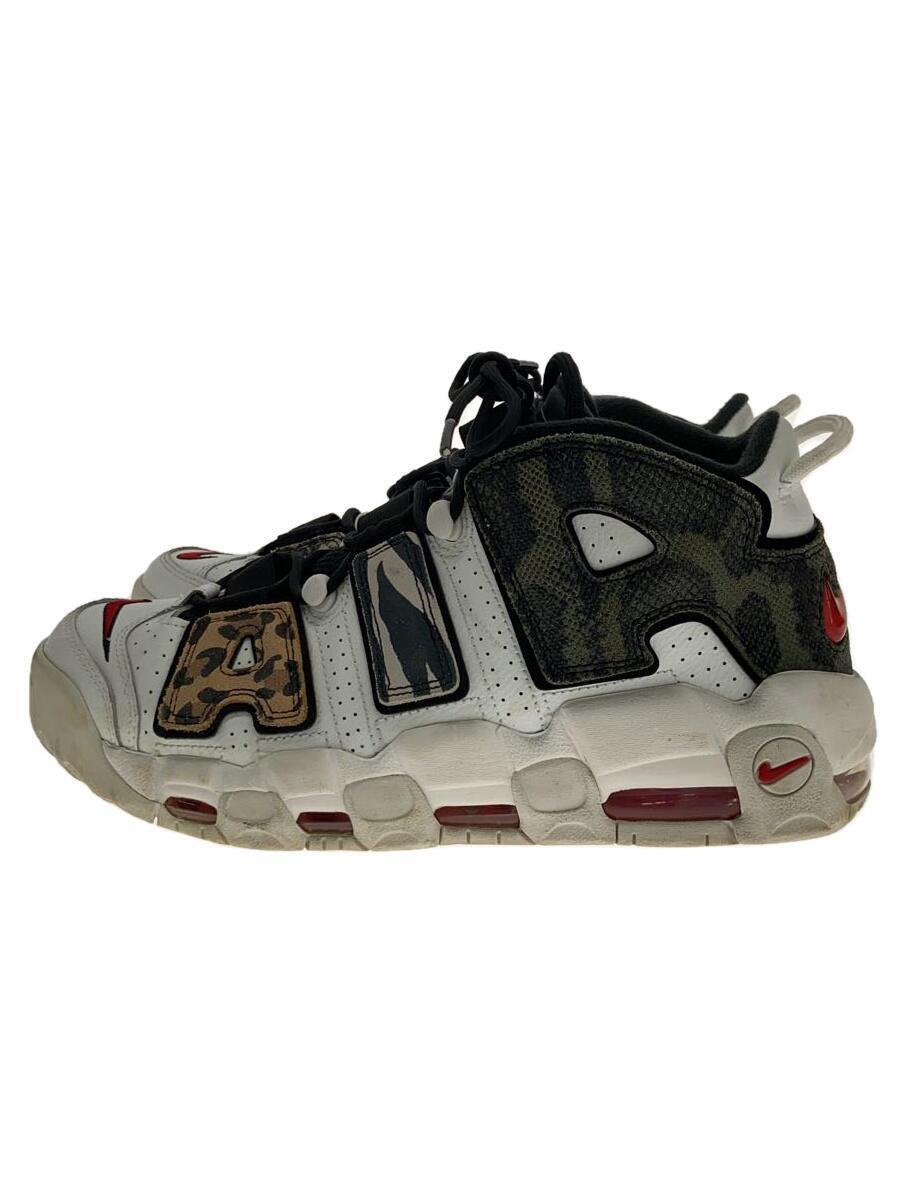 NIKE◆AIR MORE UPTEMPO 96_エア モア アップテンポ 96/27cm/WHT_画像1