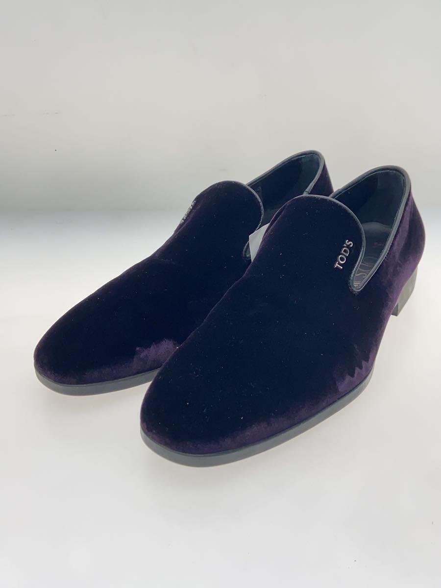 TOD’S◆ベロアローファー/US6.5/PUP_画像2