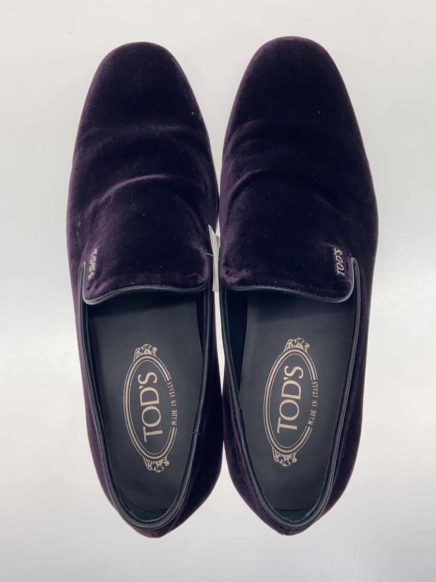 TOD’S◆ベロアローファー/US6.5/PUP_画像3