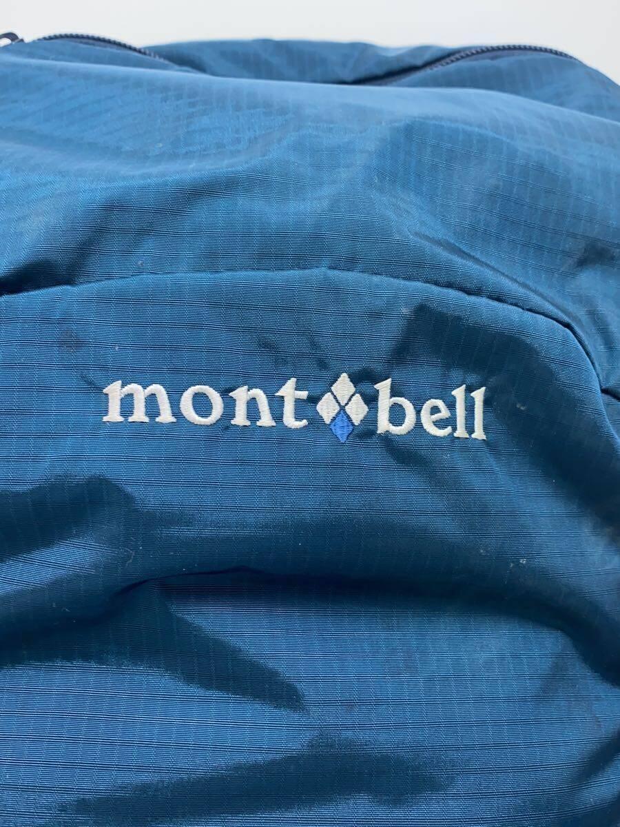 mont-bell◆DENALI PACK 25/バックパック/リュック/ナイロン/BLU/1133127//_画像5