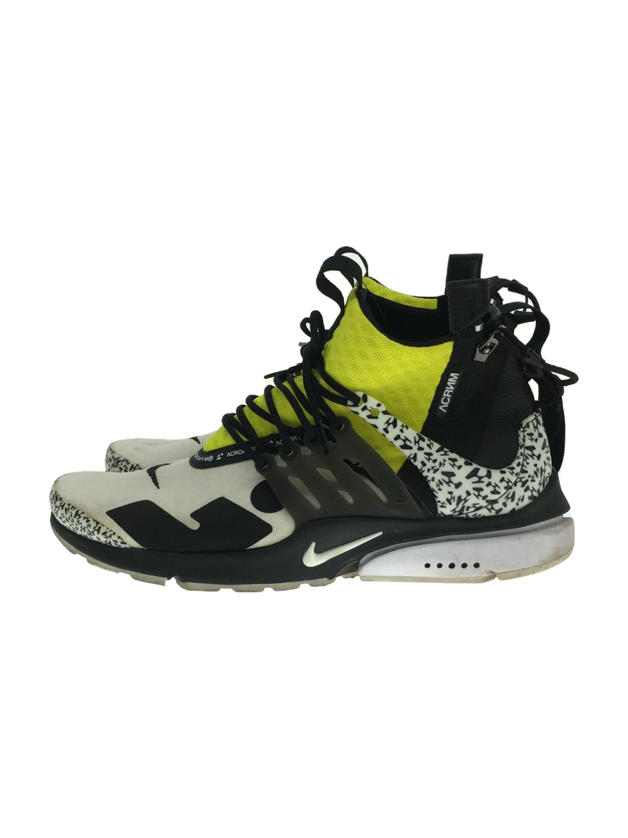 NIKE◆AIR PRESTO MID/ACRONYM/AH7832-100/箱無し_画像1