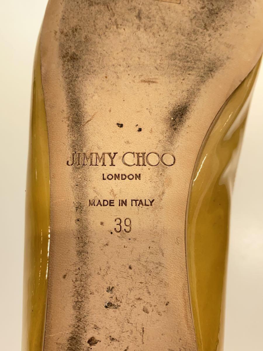 JIMMY CHOO◆フラットパンプス/39/YLW_画像5