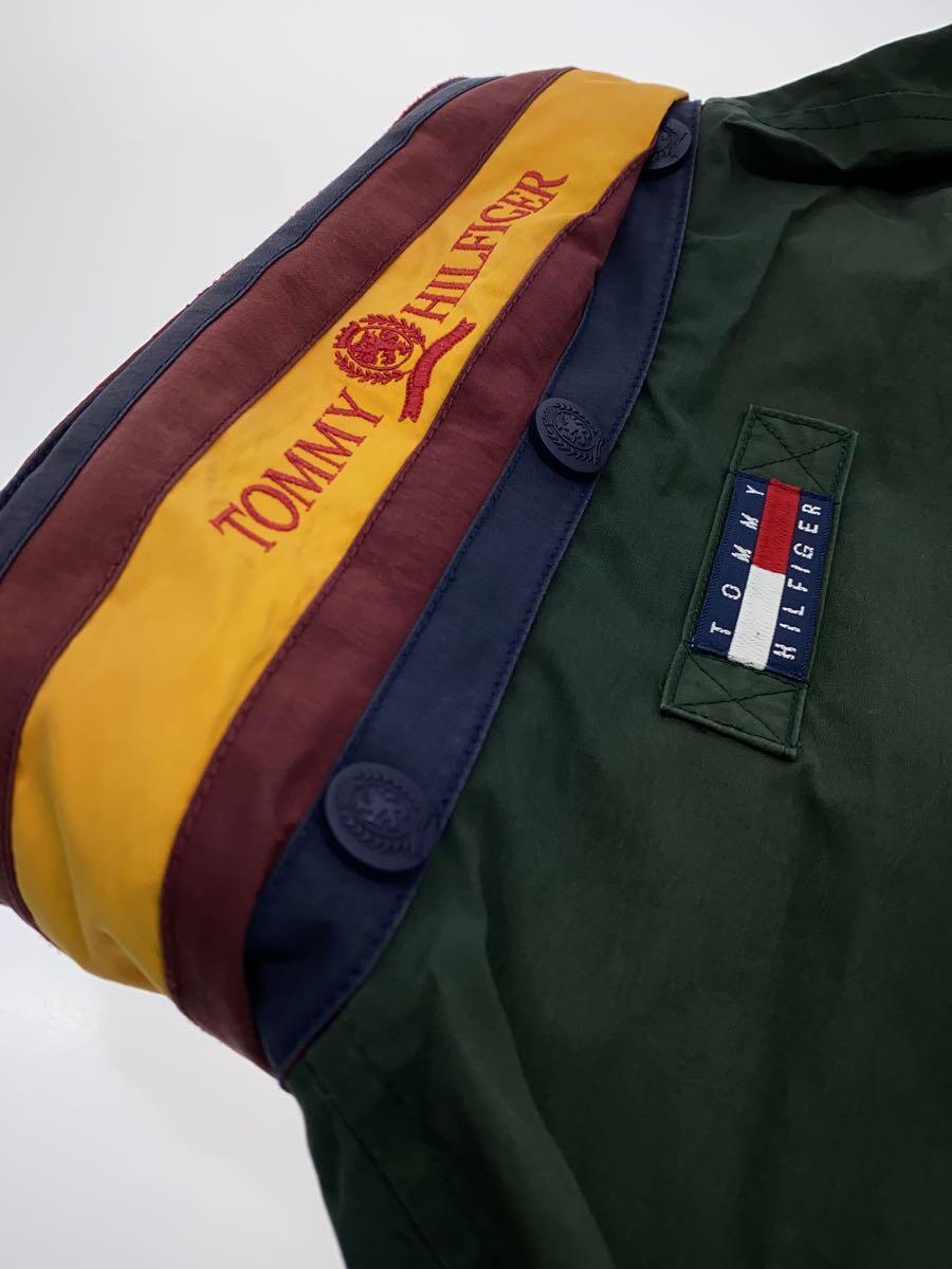 TOMMY HILFIGER◆90s/ジャケット/L/コットン/グリーン_画像8