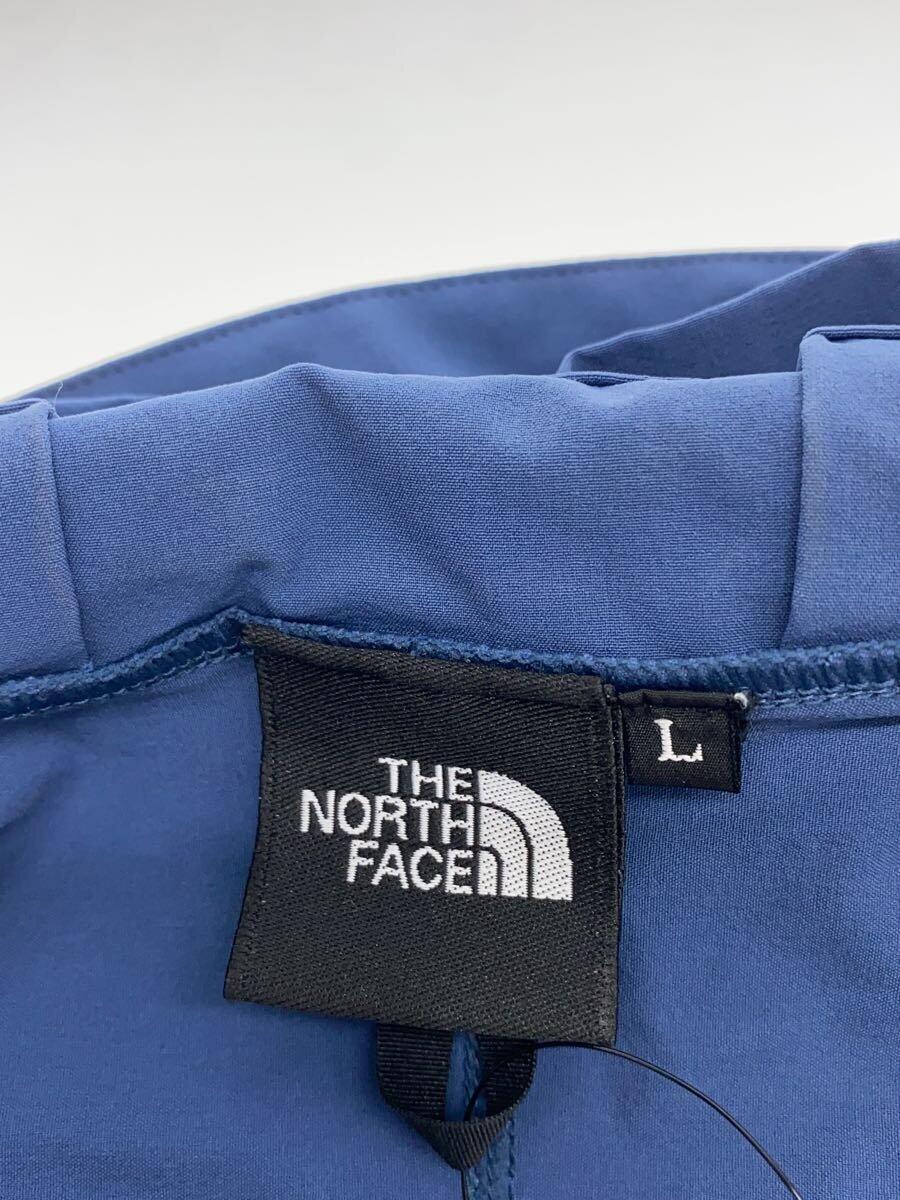 THE NORTH FACE◆EVOLUTION JACKET_エボリューションジャケット/L/ナイロン/BLU/無地_画像3