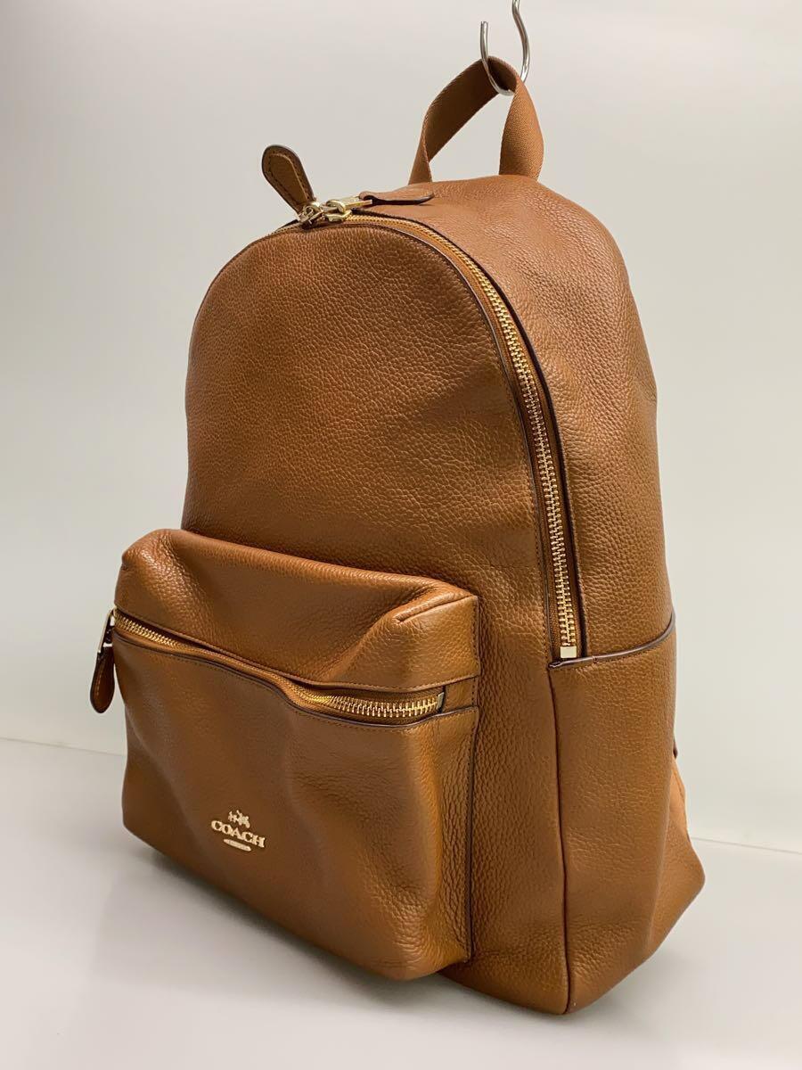 COACH* rucksack _ all leather / leather /BRW