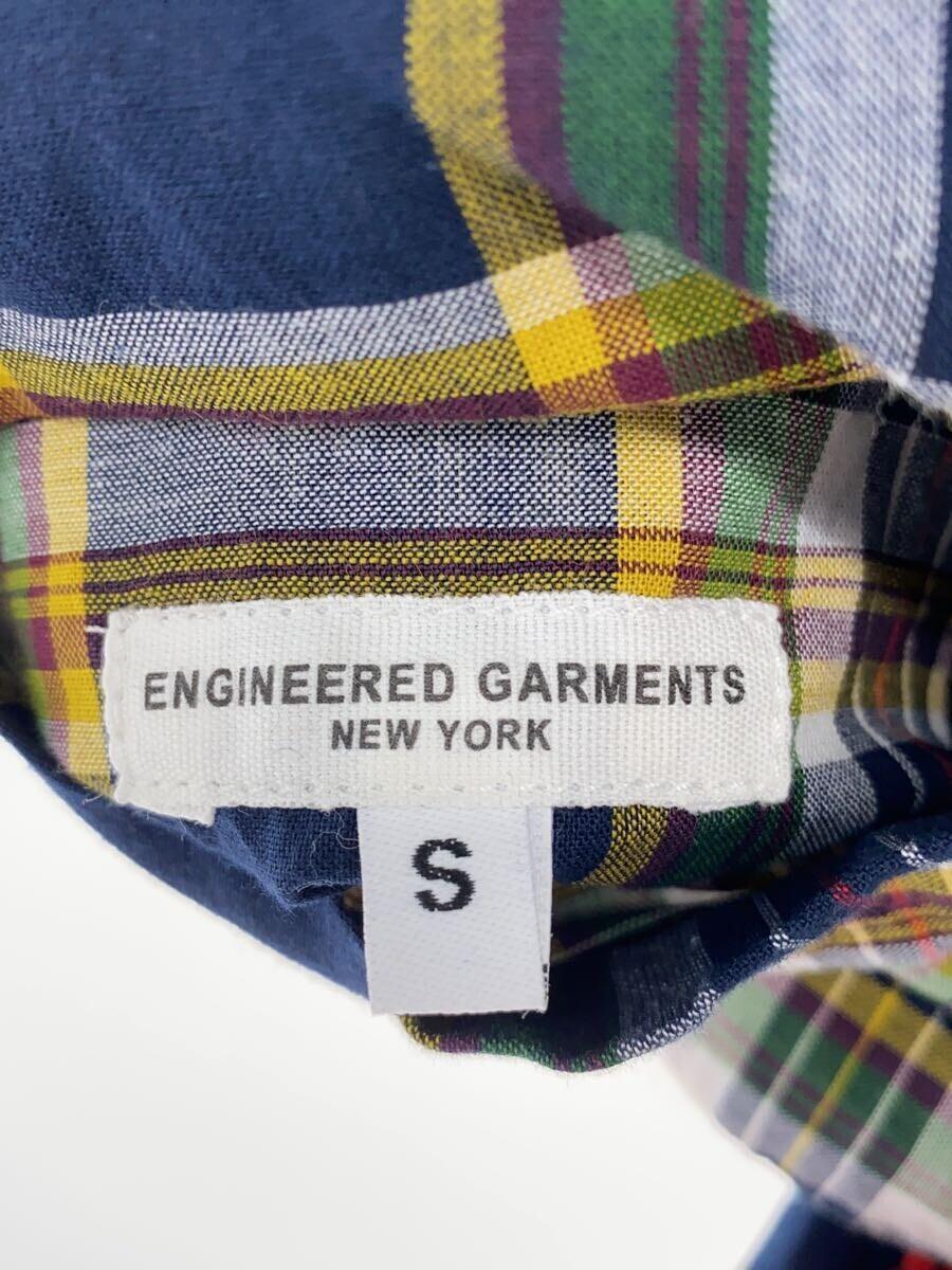 Engineered Garments◆ベスト/S/コットン/花柄/タータンチェック/リバーシブル_画像3