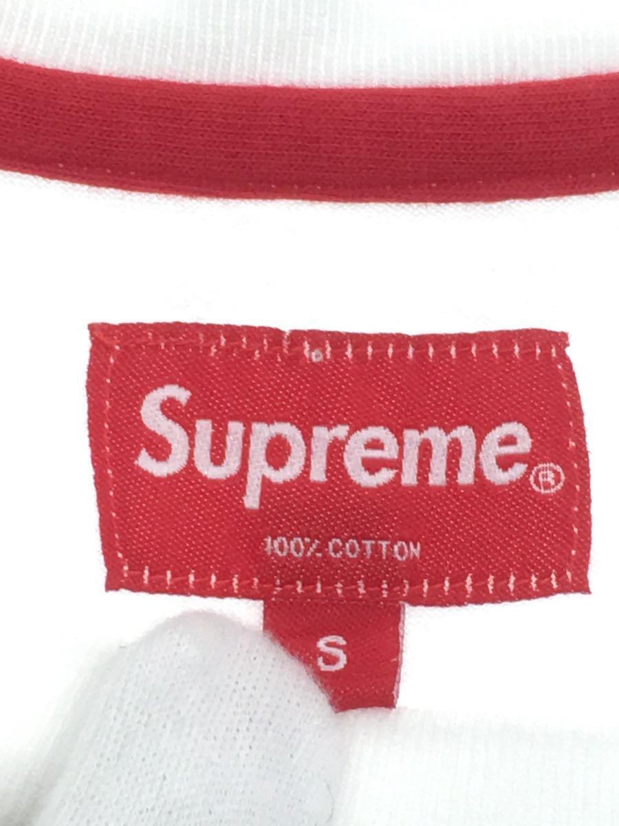 Supreme◆small box logo tee/S/コットン/WHT_画像3