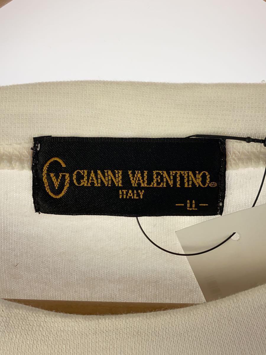 VALENTINO GARAVANI◆Tシャツ/LL/コットン/WHT_画像3
