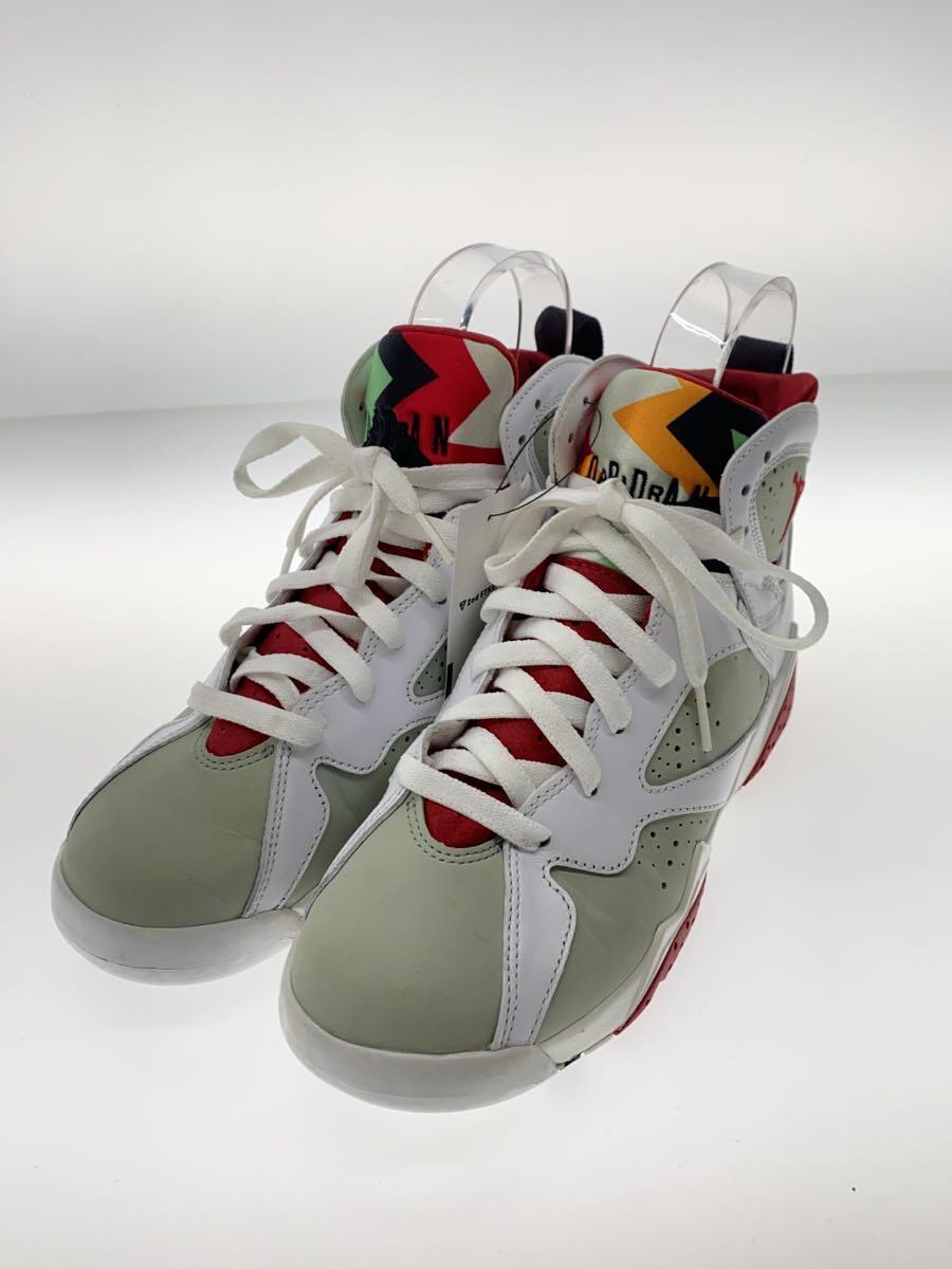 NIKE◆AIR JORDAN 7 RETRO BG/エアジョーダンレトロ/ホワイト/304774-125/25cm/WHT_画像2