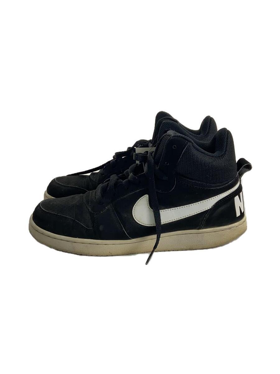 NIKE◆COURT BOROUGH MID SL/コートバーロウミッド/ブラック/844885-010/28cm/BLK_画像1