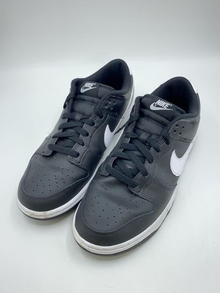 NIKE◆DUNK LOW RETRO_ダンク ロー レトロ/27cm/BLK_画像2