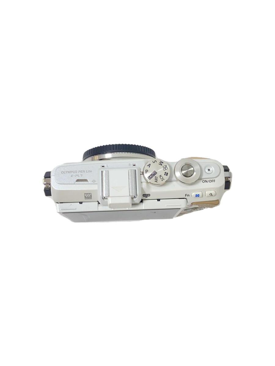 OLYMPUS* цифровой однообъективный камера OLYMPUS 14-42mm EZ двойной zoom комплект [ белый ]