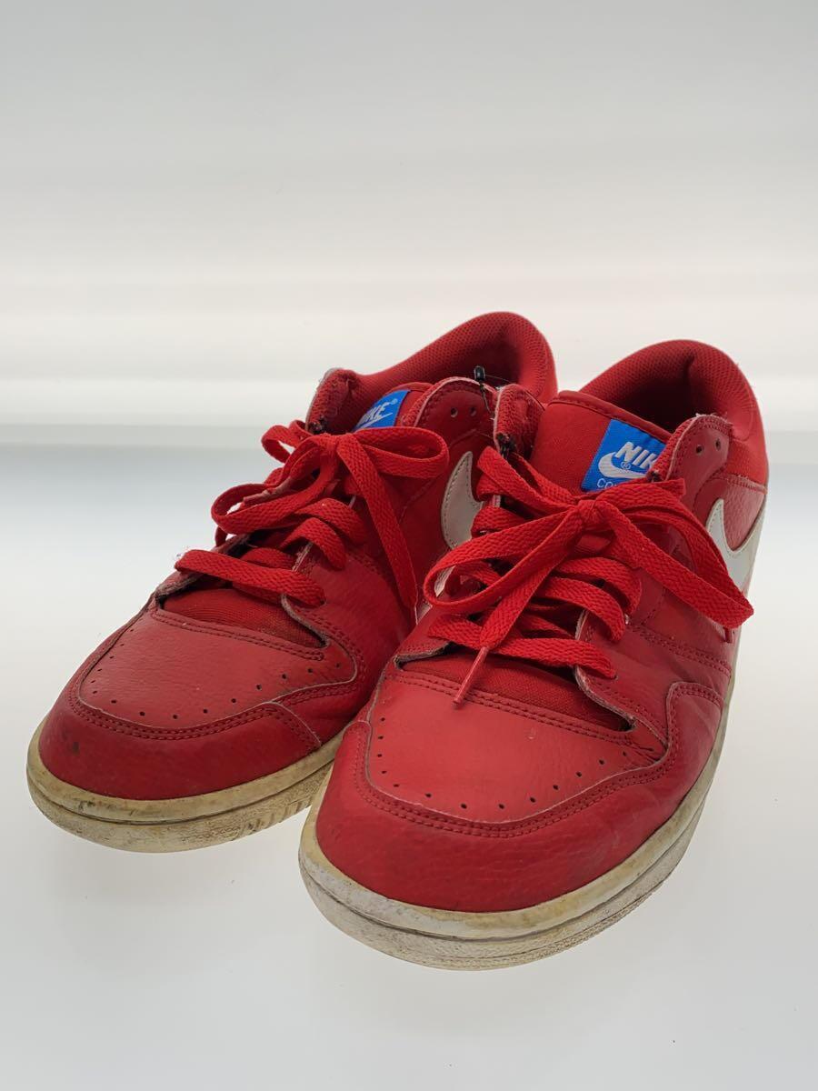 NIKE◆COURT FORCE LOW/コートフォースロー/レッド/313561-614/28.5cm/RED/レザー_画像2
